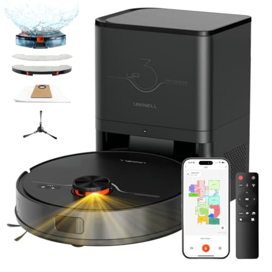 Smart Home Robot - Robot Vacuum UR3 for home cleaning,