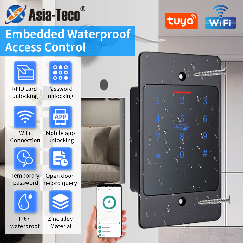 Smart Home Keyboard - WiFi Tuya Smart Door Lock Keyboard