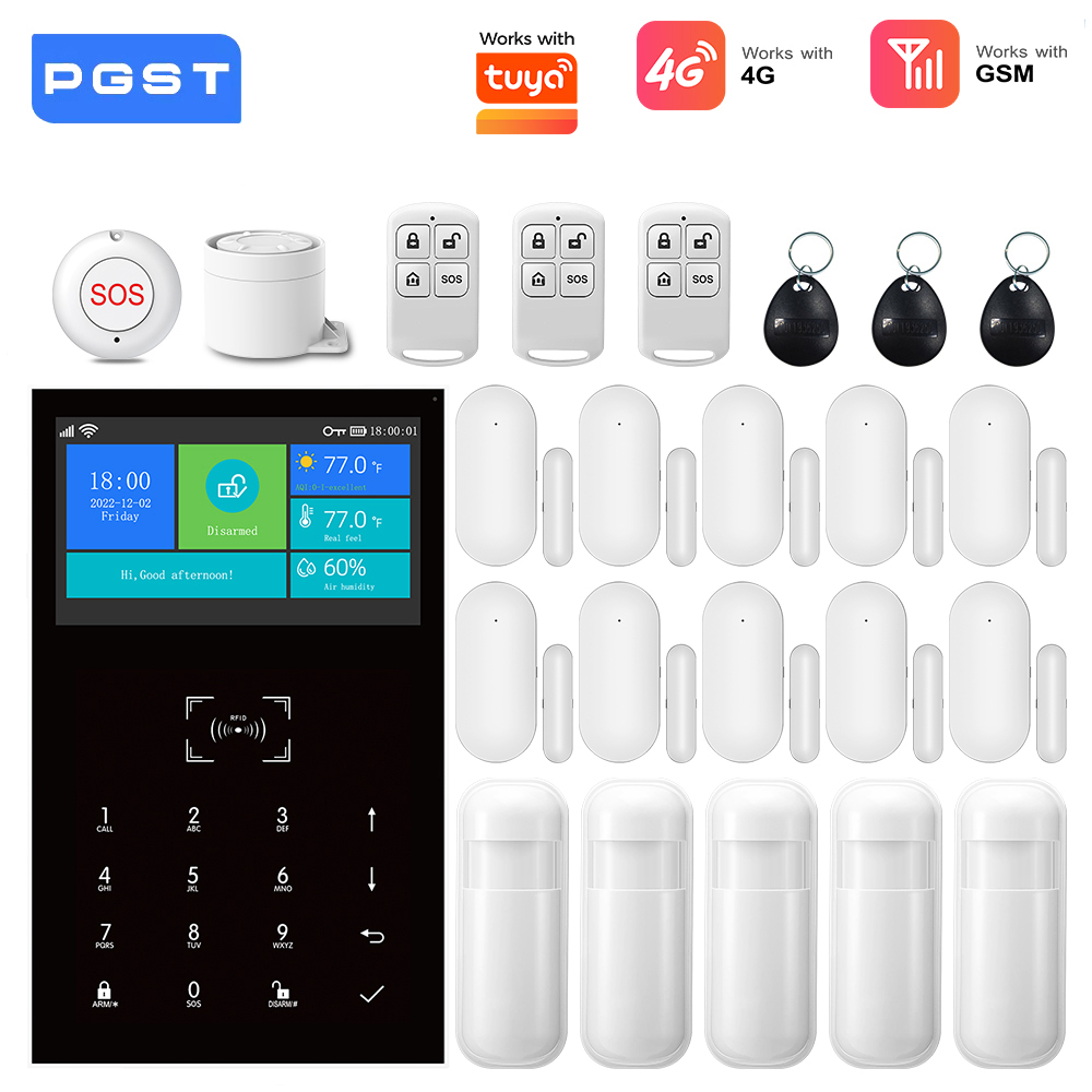 Smart Home Ecosystems - 4G GSM WiFi Alarm System Work