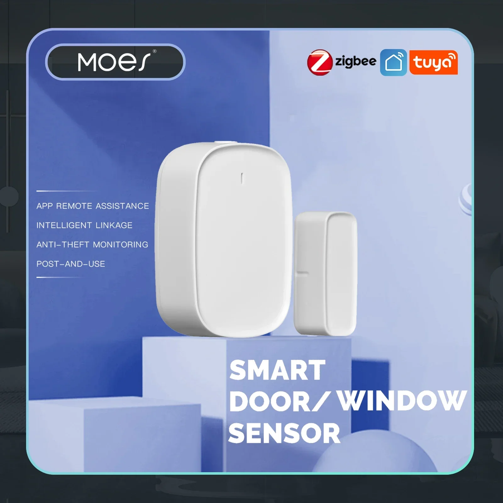 Smart Home Ecosystems - MOES Tuya ZigBee Cửa Sổ Thông