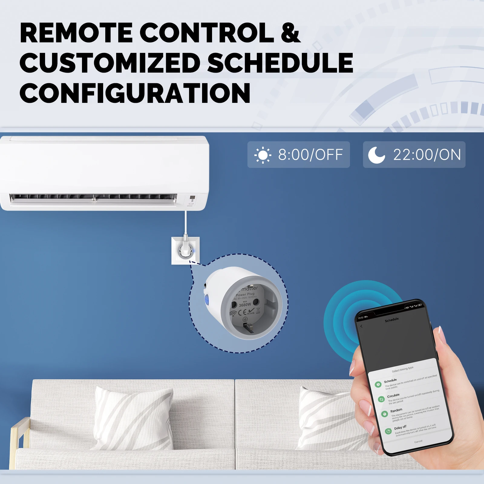 MOES Smart EU/US/UK Plug Matte - đánh giá và giá Tuya Wifi Socket