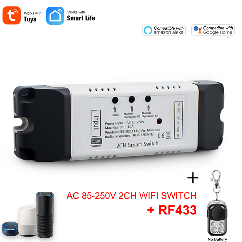Tuya Smart Wifi Switch Module  - đánh giá và giá Smart Home Outdoor