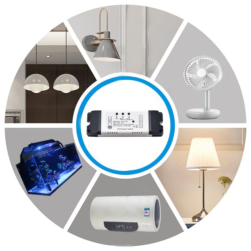 Tuya Smart Wifi Switch Module  - đánh giá và giá Smart Home Outdoor