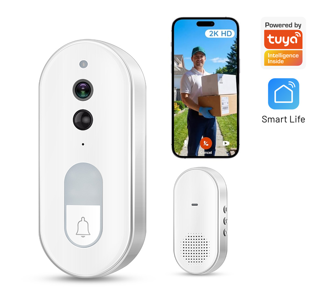 Tuya Smart Video Doorbell Wire - đánh giá và giá Smart Home Battery Camera