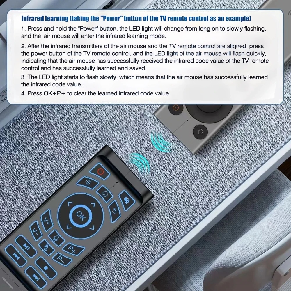 Air Mouse Remote Control Gyros - đánh giá và giá Smart Home Keyboard