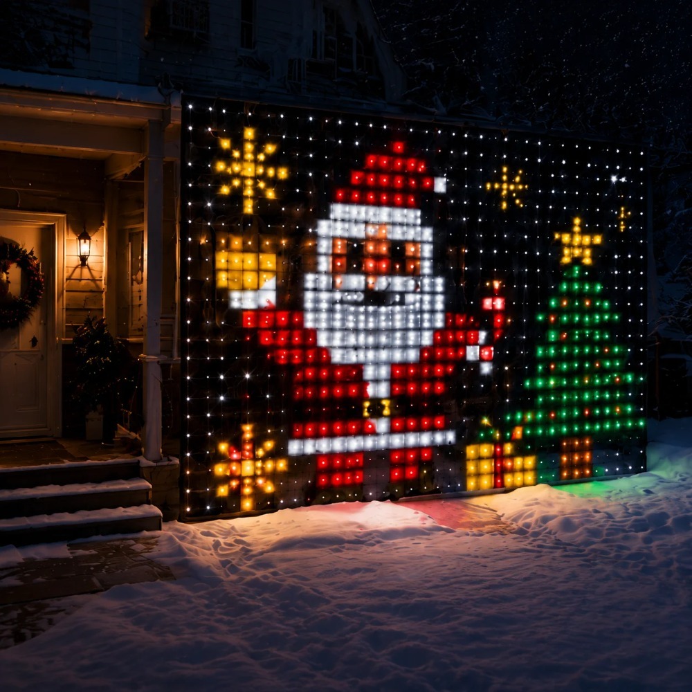 LED Pixel Curtain Lights Bluet - đánh giá và giá Smart Home Lighting Control