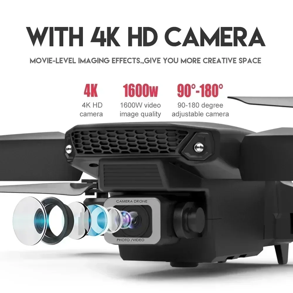 E88 Pro WIFI FPV Drone Wide An - đánh giá và giá Smart Home Camera