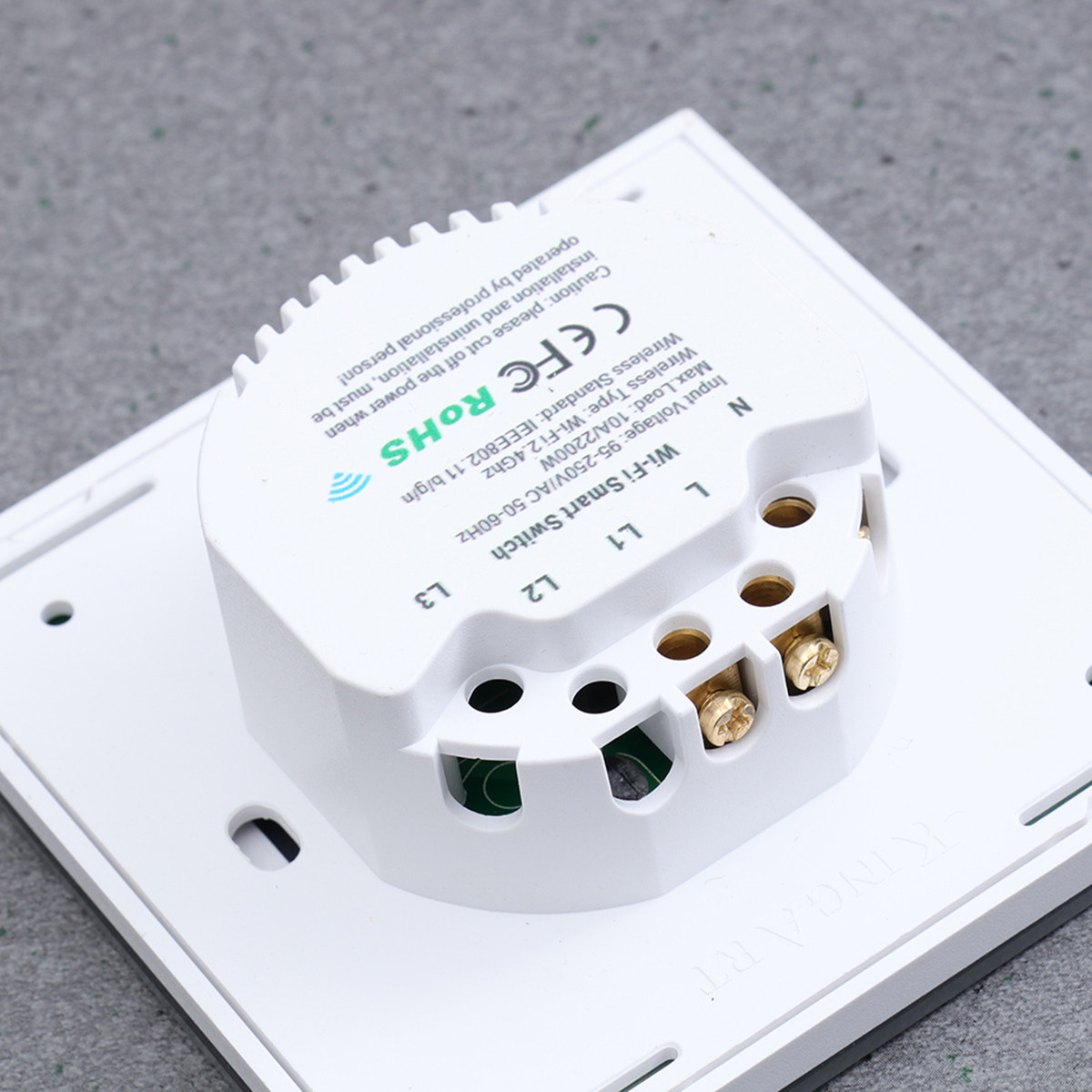 WiFi Touch Switch Panel 1 Gang - đánh giá và giá Smart Home Lighting Control