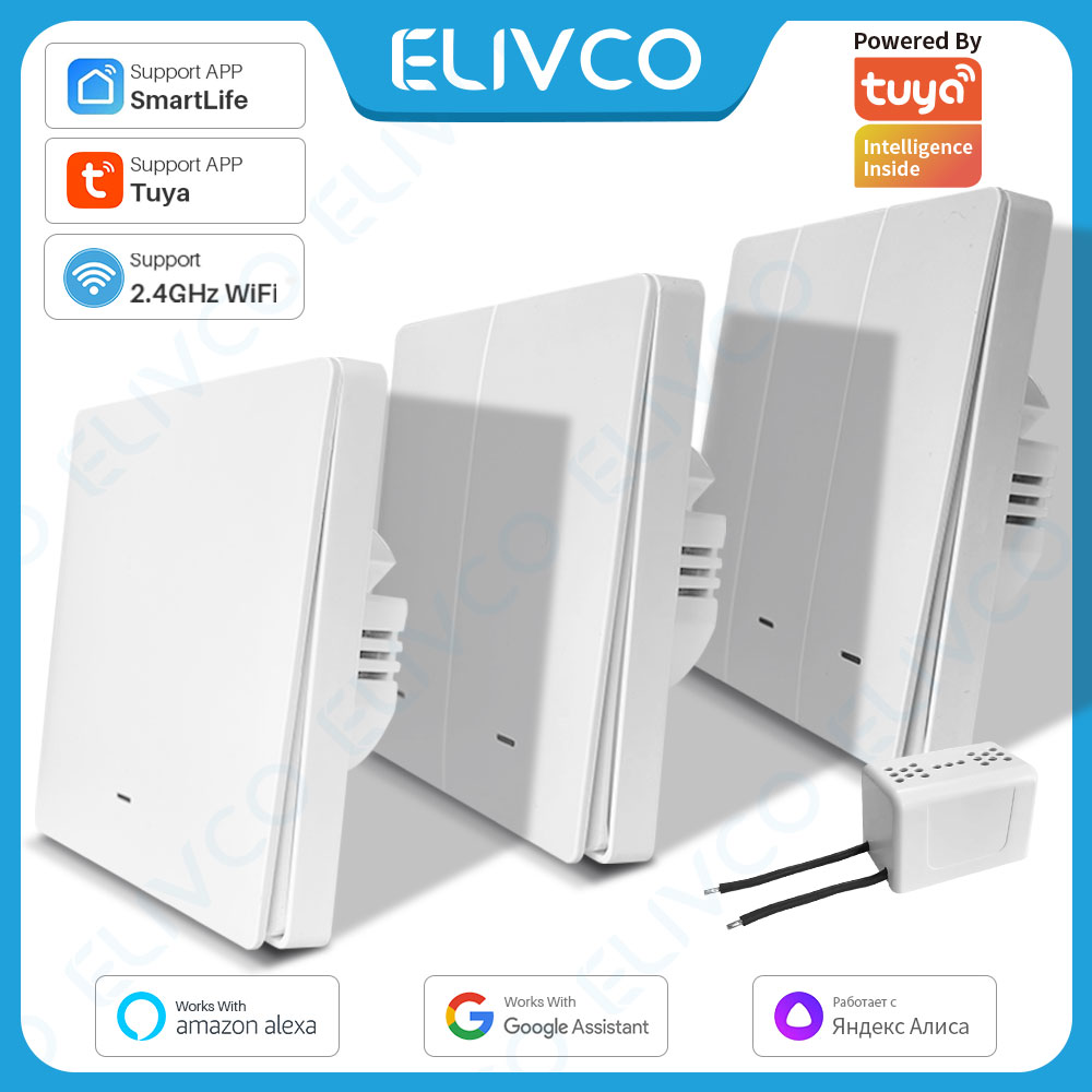 Tuya Wifi Smart Switch No Neut - đánh giá và giá Smart Home Lighting Control