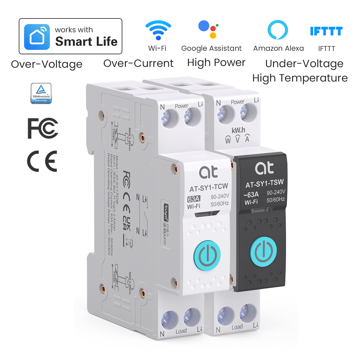 Tuya WiFi Circuit Breaker Smar - đánh giá và giá Tuya Smart Switch