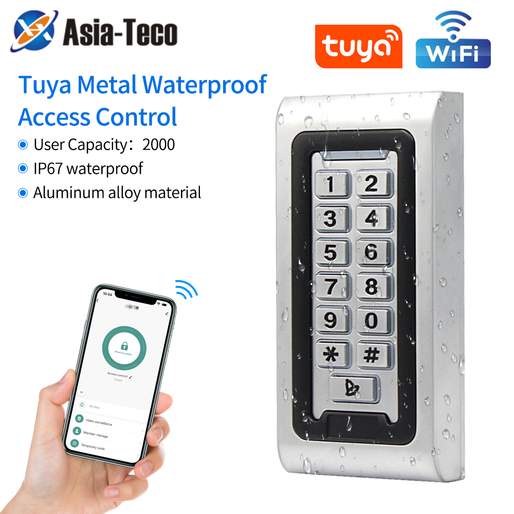 Outdoor IP68 Metal Access Cont - đánh giá và giá Smart Home Keyboard