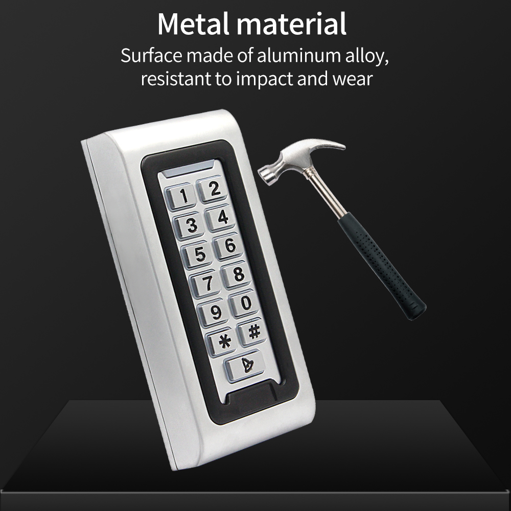Outdoor IP68 Metal Access Cont - đánh giá và giá Smart Home Keyboard