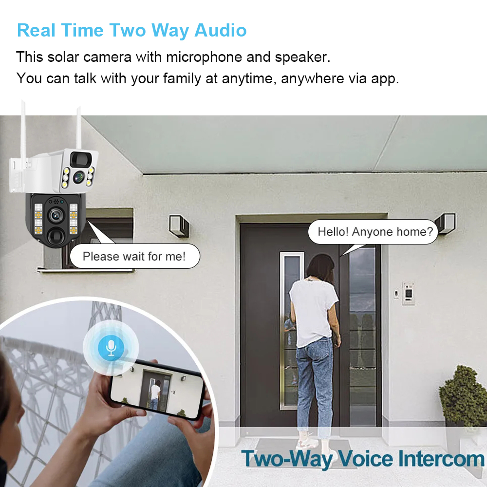 WiFi/4G Solar Camera IP CCTV S - đánh giá và giá Smart Home Outdoor