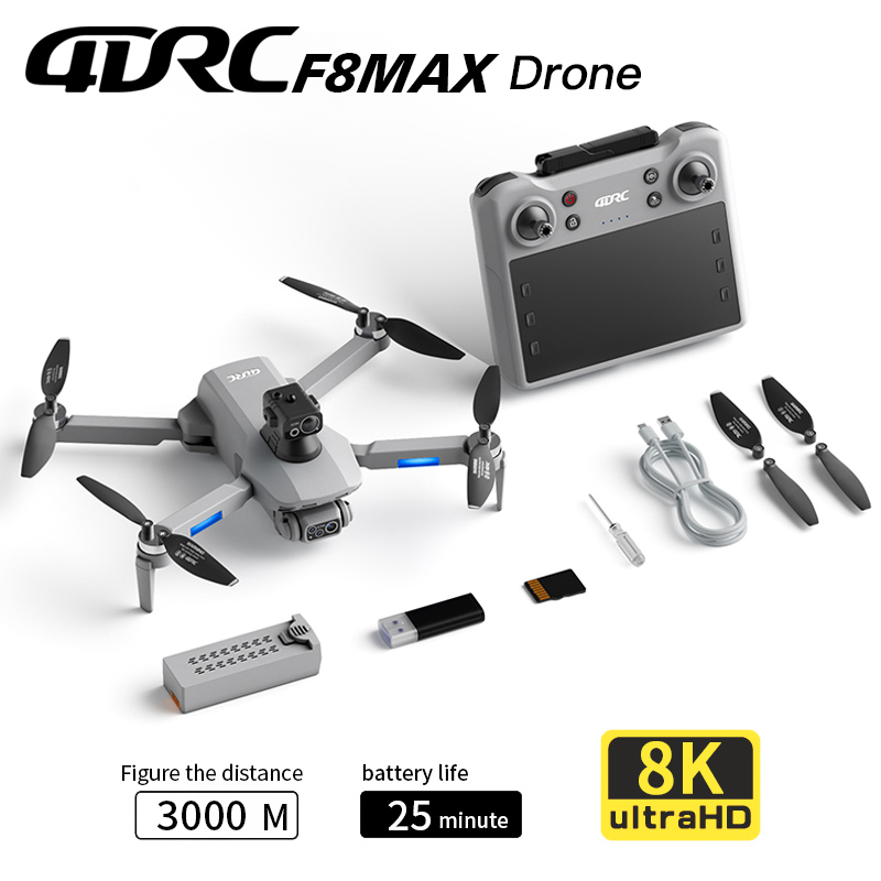 F8 MAX GPS Drone Professional  - đánh giá và giá Smart Home Camera