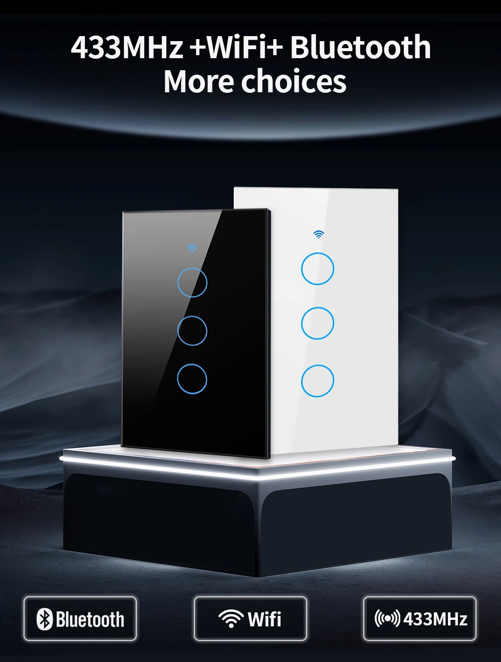 TNCE Tuya WiFi/Zigbee Smart Li - đánh giá và giá Tuya Smart Switch