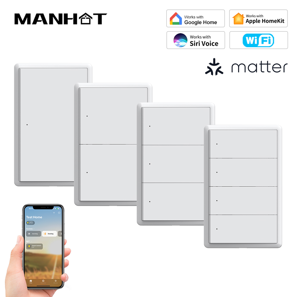 MANHOT Homekit WiFi Smart Swit - đánh giá và giá Tuya Smart Switch