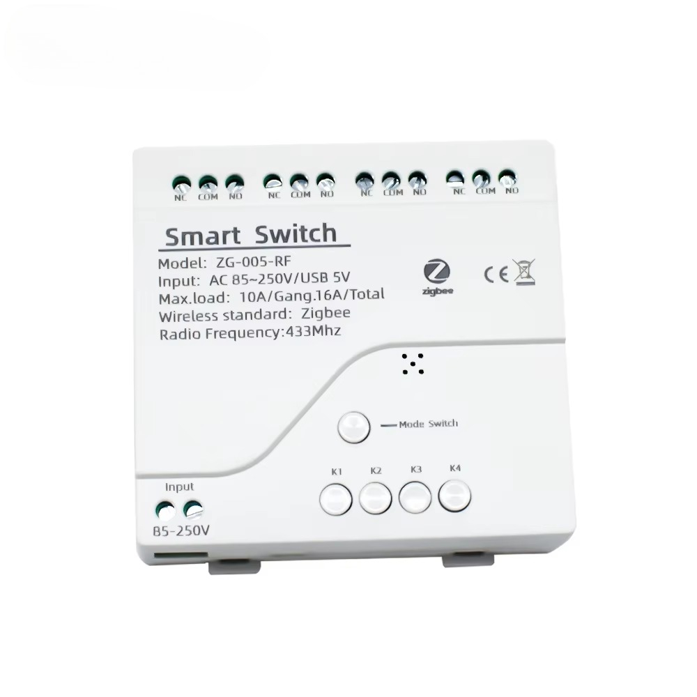 Tuya 4CH Zigbee Switch Relay M - đánh giá và giá Tuya Smart Switch