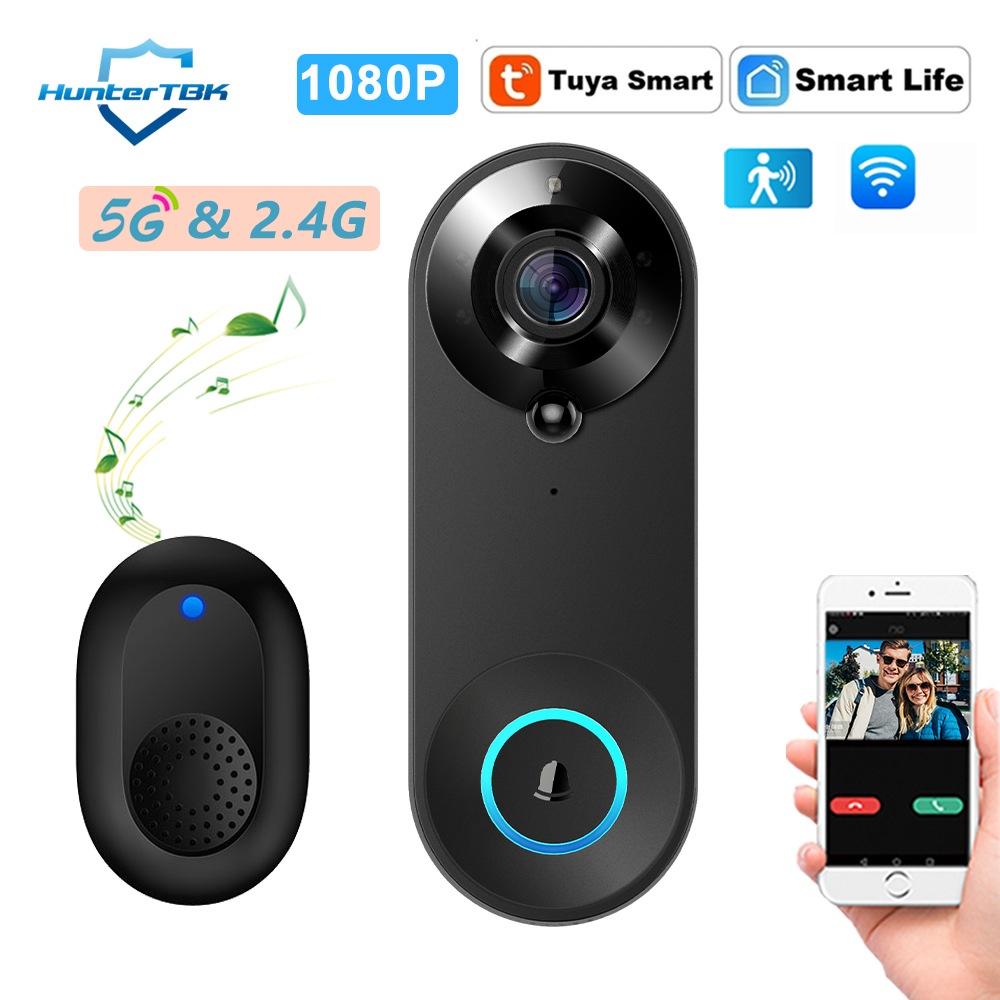 5G 2.4G WiFi Video Doorbell 10 - đánh giá và giá Smart Home Battery Camera