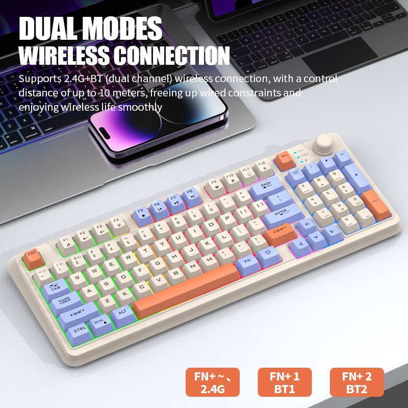 Wireless Keyboard Spanish Russ - đánh giá và giá Smart Home Keyboard
