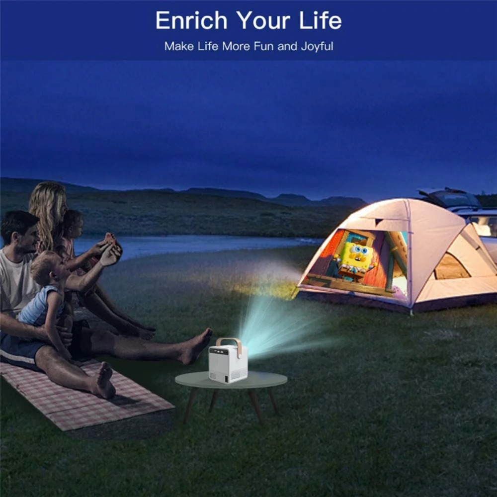 Portable Smart 4K Projector Mi - đánh giá và giá Smart Home Outdoor